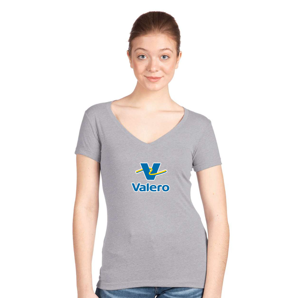 Women's Valero Gas Station Next Level V-Neck T-Shirt